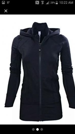 Lululemon black Daily Practice Jacket 8
