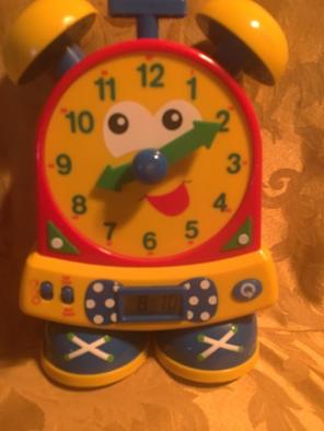 LEARNING JOURNEY TELLY TEACHING CLOCK