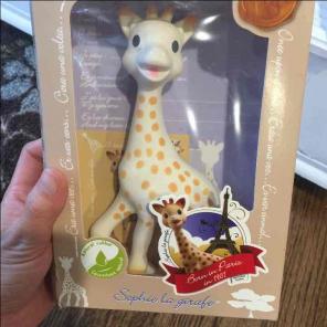 New sophie giraffe rubber teething toy
