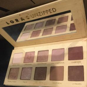 Gently Used Lorac Unzipped Palette Free
