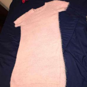 Fuzzy Pink Forever 21 Dress