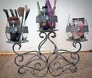 Vintage Inspired Makeup Organizer