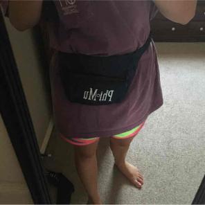 Phi Mu fanny pack