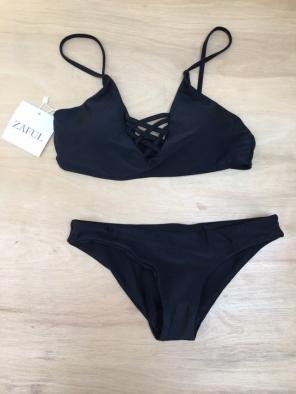 ZAFUL Black Bathing Suit