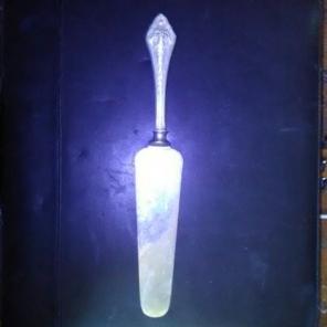 Sterling silver English pie knife