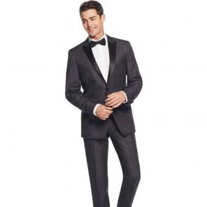 Men's Calvin Klein Grey Tuxedo Black