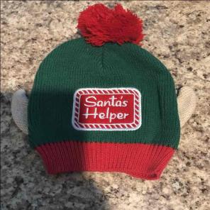 Santa's Helper Baby Hat