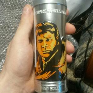 SW han solo/boba fett collectable watch