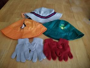 Assorted lit of toddler boys hats&gloves