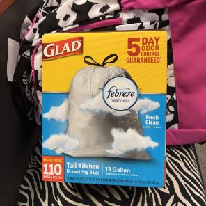Glad 13 Gallon Tall Kitchen Trash Bags