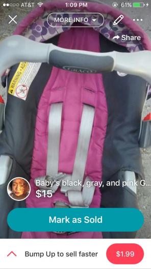 A Baby Car Seat