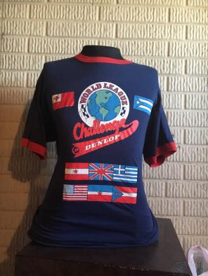 Vintage Dunlop Ringer Shirt XL