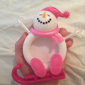 bath and body works snowman scent holder
