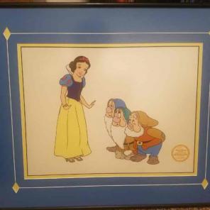 Snow White serigraph cel