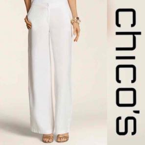 Chico's Linen Pant Button Closure 2 12