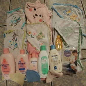 Baby bath bundle