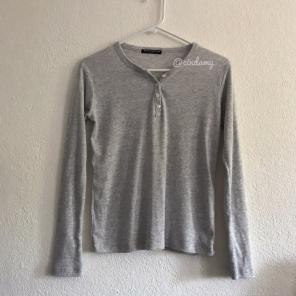 Brandy Melville Henley Thermal Top