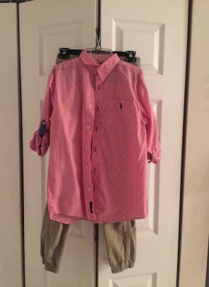 Boys US polo association Shirt With Pant