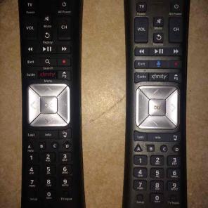 Xfinity Comcast remote controls set of 2