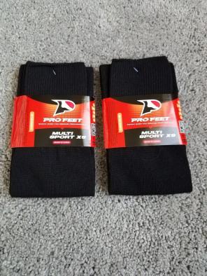 Black Sports Socks, NWT, XS Lot