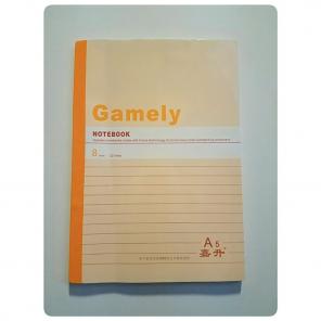 Kawaii orange notebook