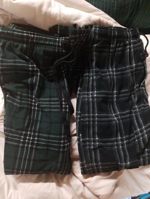 Lot of 2 Men's Pajama Bottoms Large