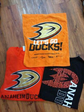 Anaheim ducks hockey fan bundle