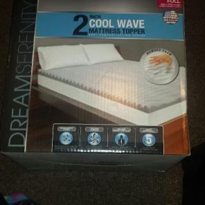 Mattress topper 2in cool wave full