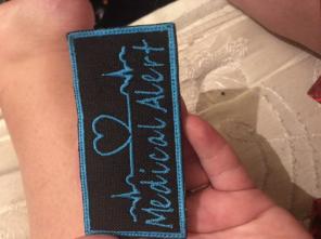 Medical Alert Service Dog Patch