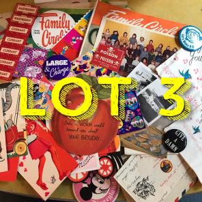Small Ephemera Lot Misc. Lot 3 1-2 Lbs
