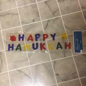 HANUKKAH WINDOW GEL CLINGS REUSE