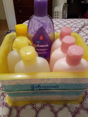 Baby bath items
