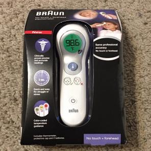 NEW BRAUN No Touch Forehead Thermometer