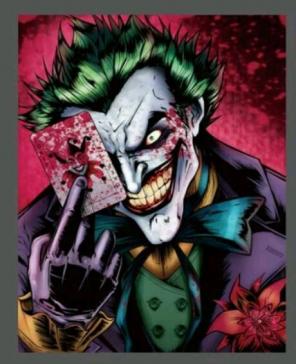 Batman Joker sticker decal