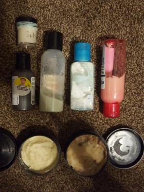 lush 7 item decant lot