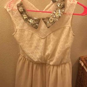 Peter Pan collar dress