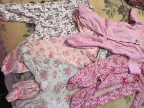 Bundle Of 6 Onesies 6-9 Months Girls