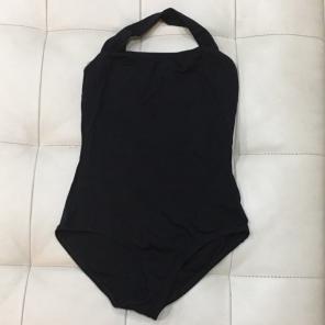Black Capezio Halter Top Leptard