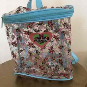 90's Powerpuff Girls Clear Backpack