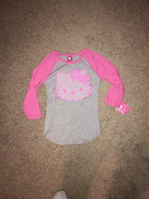 Hello Kitty 3/4 Sleeve Top NWT!!!