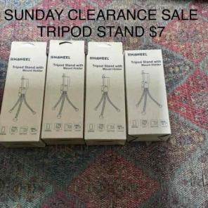iPhone Tripod stand special Sunday $7