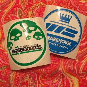 Warehouse Skateboards Stickers (2)
