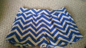 Chevron shorts
