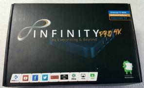 Infinity pro 4k android streaming box