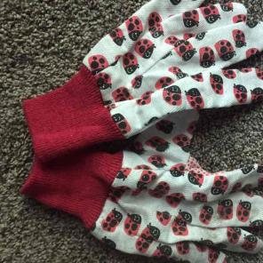 Lady Bug garden gloves