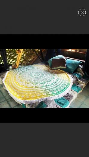 Boho Gypsy Bed Spread Yoga Spread
