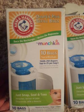 Munchkin Diaper Pail Refills (two)