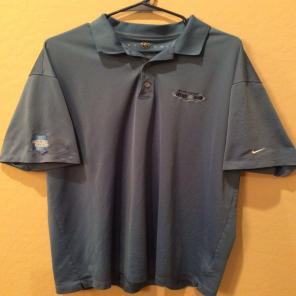 Nike golf Polo Utah Open Size XXL Blue