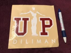 Univ Of Philippines Bumper Sticker