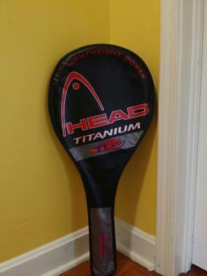 Head titanium racquet